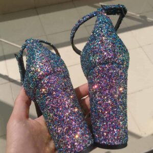 Sandale Glitter Purple