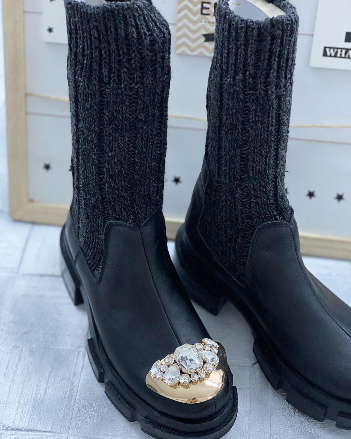 Ghete Socks Gray