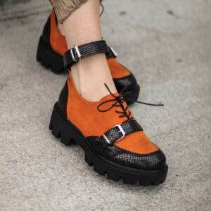 Pantofi Deep Orange Bracelet